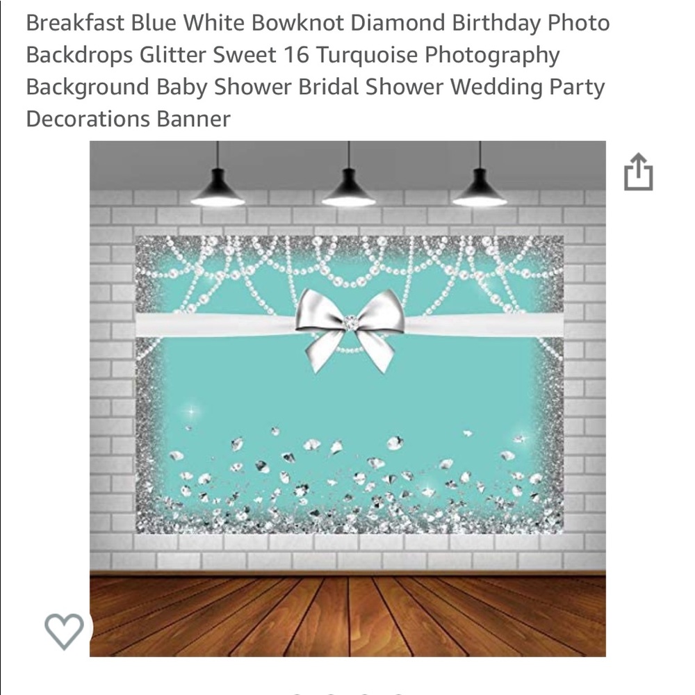 Breakfast at Tiffany’s party props